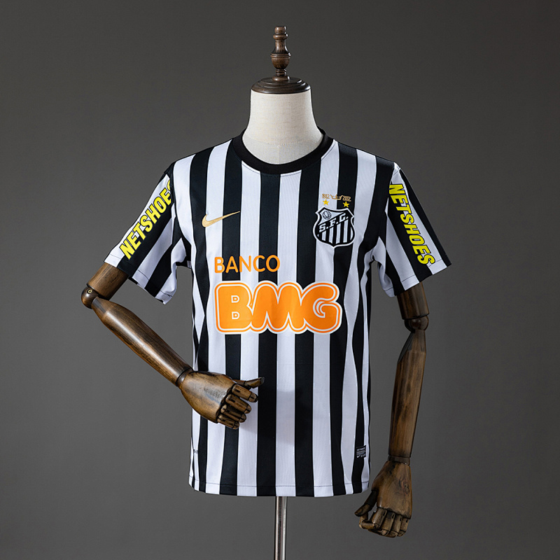 Camiseta retro de visitante del Santos 12-13 Tallas S-XXL